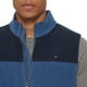 thumbnail image 2 of Chaleco Tommy Hilfiger de forro polar para hombre, azul marino y océano, 2 of 3