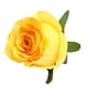 thumbnail image 2 of 10 unids rosa de seda artificial cabeza de la flor diy bouquet decoración de la boda amarillo, 2 of 5