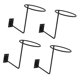 thumbnail image 4 of Soporte Para Casco De Metal Soporte De Pared Para Sombrero Bola Peluca Estante Para Colgar Gancho Soporte De Exhibición 4x, 4 of 5
