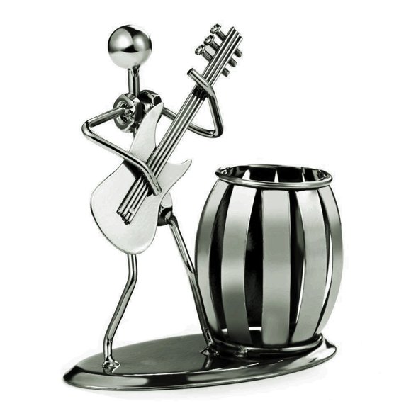 Caddy NFASHIONSO 11 cm × 6 cm × 14 cm con guitarra de metal