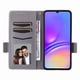 thumbnail image 4 of Funda Cartera para Samsung Galaxy A07 Tapa Flip con Ranuras y Soporte Gris, 4 of 5