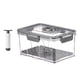 thumbnail image 1 of Almacenamiento De Alimentos Para Sellador Al Vacío Organizador Rectangular Contenedor De Vacío De Plástico Gris 2.5L, 1 of 3