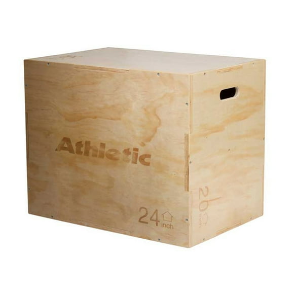 Cajón de Saltos Cross fit 3 en 1 de 20-24-30