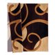 thumbnail image 4 of Alfombra decorativa United Weavers Bristol Riley, 55 x 85 cm, color marrón, 4 of 5
