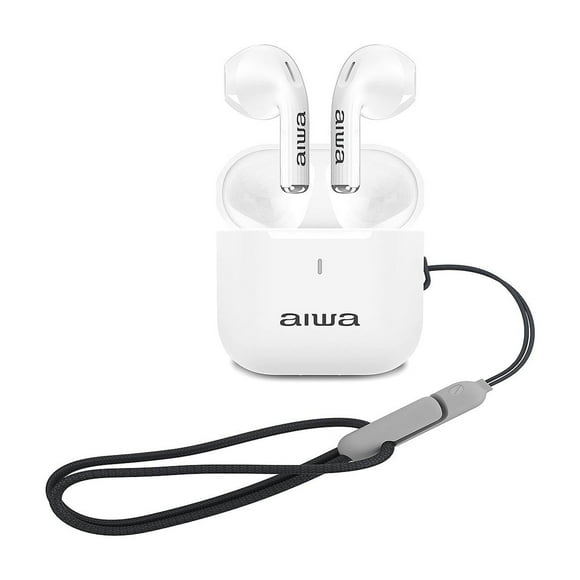 Audífono Inalámbrico Aiwa Táctil Con Función Tws Aw-twsg100w