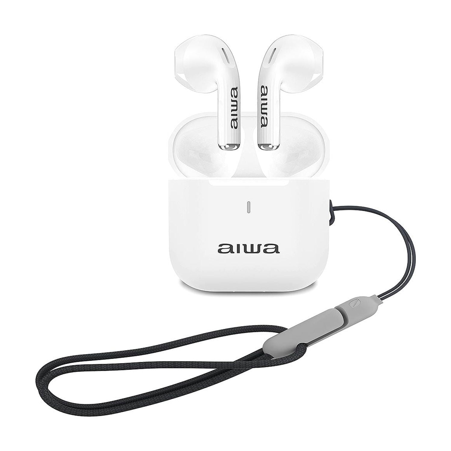 Audífono Inalámbrico Aiwa Táctil Con Función Tws Aw-twsg100w