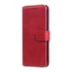 thumbnail image 1 of Funda Billetera para Xiaomi Redmi Note 9 Pro 4G con Porta Tarjetas y Soporte Ajustable Rojo, 1 of 6