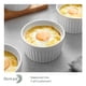 thumbnail image 2 of Ramequines DOWAN 170 ml con tapas - Pack de 6 - Blanco, 2 of 8