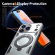 thumbnail image 5 of Para Apple iPhone 17 Pro Max Funda con Soporte de Anillo en O Magnético Invisible, Funda de Teléfono a Prueba de Golpes, Gris, para iPhone 17 Pro Max, 5 of 6