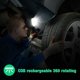 thumbnail image 5 of Luz de Trabajo Honoson COB Recargable Magnética 360, 5 of 7
