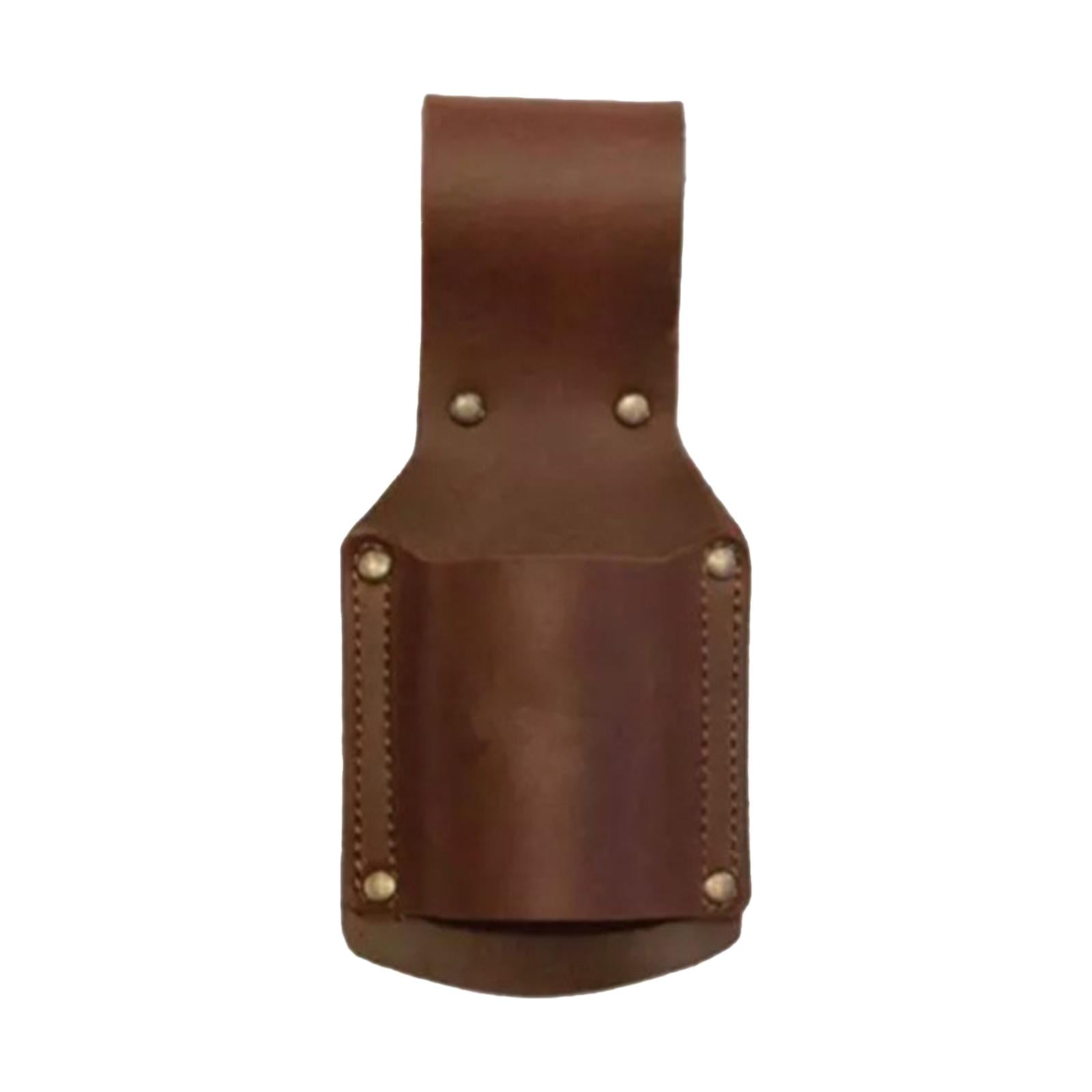 Magideal - Soporte De Martillo Soporte De Herramientas Múltiples Herramienta De Colgantes De Cinturón De Moda Funza Pu Hammer Folster Para Alicates De Madera De Marrón