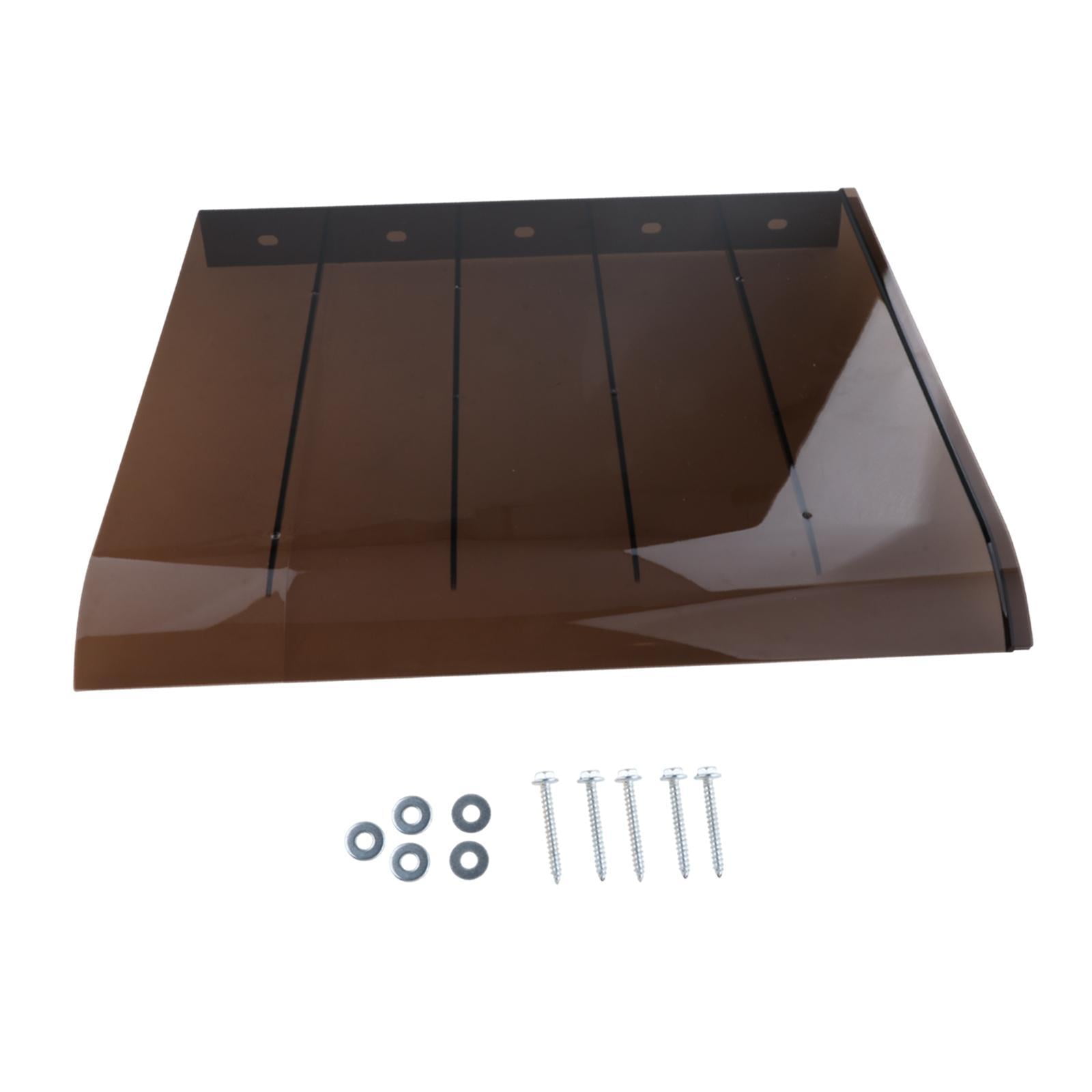 Ioensy - Toldo Para Puerta Y Ventana, Refugio Para La Lluvia, Dosel Para Puerta Delantera Para Terraza Al Aire Libre, Jardín, 40cm X 35cm