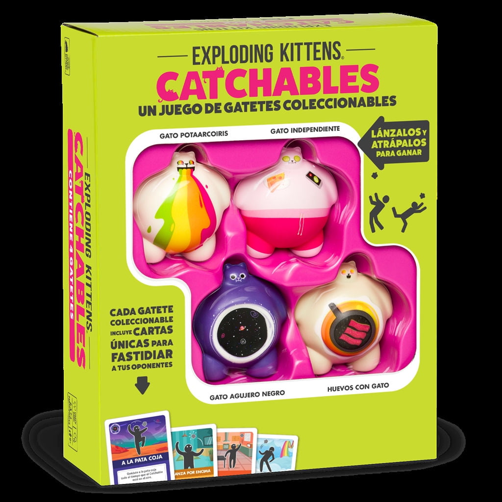 Juego De Mesa Exploding Kittens Catchables Core Pack