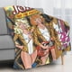 thumbnail image 4 of Los Tontos anti-pilling, suave, ligera, esponjosa y acogedora de lujo para hogar y cocina – Perfecta para niños y adultos,200X150cm, 4 of 6