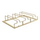 thumbnail image 5 of Organizador De Copas De Vino De Metal 3 Filas Stemware Rack Para Bar Hutch Counter, 5 of 5