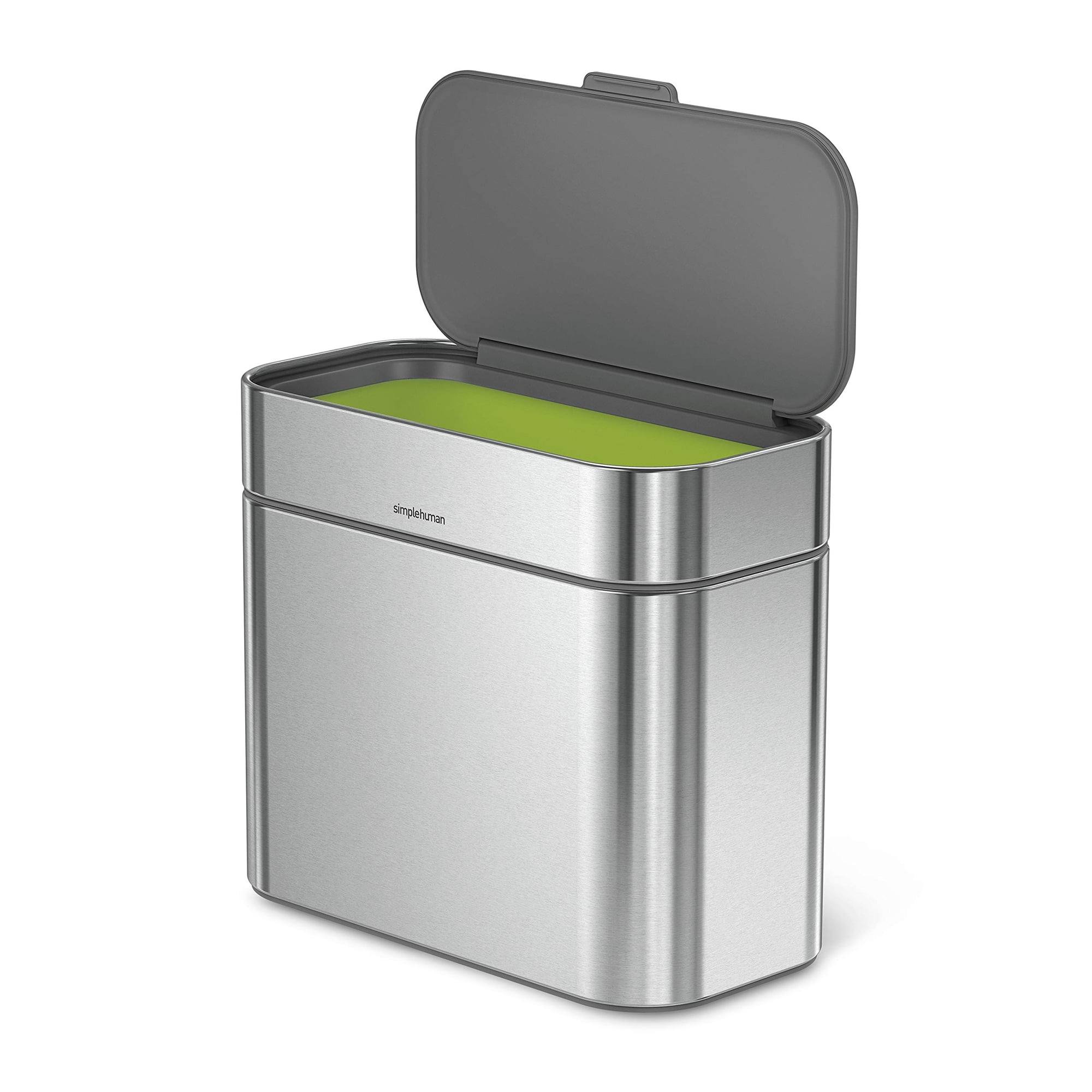 Compost Caddy Simplehuman - Encimera Desmontable (acero Inoxidable, 4 Litros)