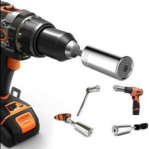 Genérico - Llave Dado Universal Medir Herramienta Taladro 7Mm 19Mm