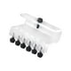 thumbnail image 2 of Burette Rack Clear Aquarium Pipe Hanger Para Tanque De Agua De Mar Acuario Pecera 6 Agujeros, 2 of 3