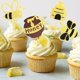 thumbnail image 2 of Pretyps 32 toppers para cupcakes de abejita con brillo, 2 of 7