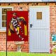 thumbnail image 2 of Hamburglar-bandera de jardín temática. Regalo perfecto para fans, amigos y familiares, ideal para actividades al aire libre y decoración de fiestas.28CM*45CM, 2 of 5