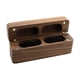 thumbnail image 5 of Caja De Anillos De Madera De Primera Calidad, Soporte Portátil Para Anillos De Pareja Para Ceremonia De Propuesta, 5 of 5