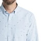 thumbnail image 3 of CAMISA OXFORD ESTAMPADA azul XL, 3 of 5