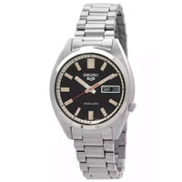 Reloj Seiko 5 Sports Snxs Series Stainless Steel Deep Black Wash Dial Automatic Srpk89K1 100M Men'S Watch