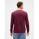 thumbnail image 2 of Camiseta GAP para hombre, manga larga, suave, color rojo toscano, talla L, 2 of 2