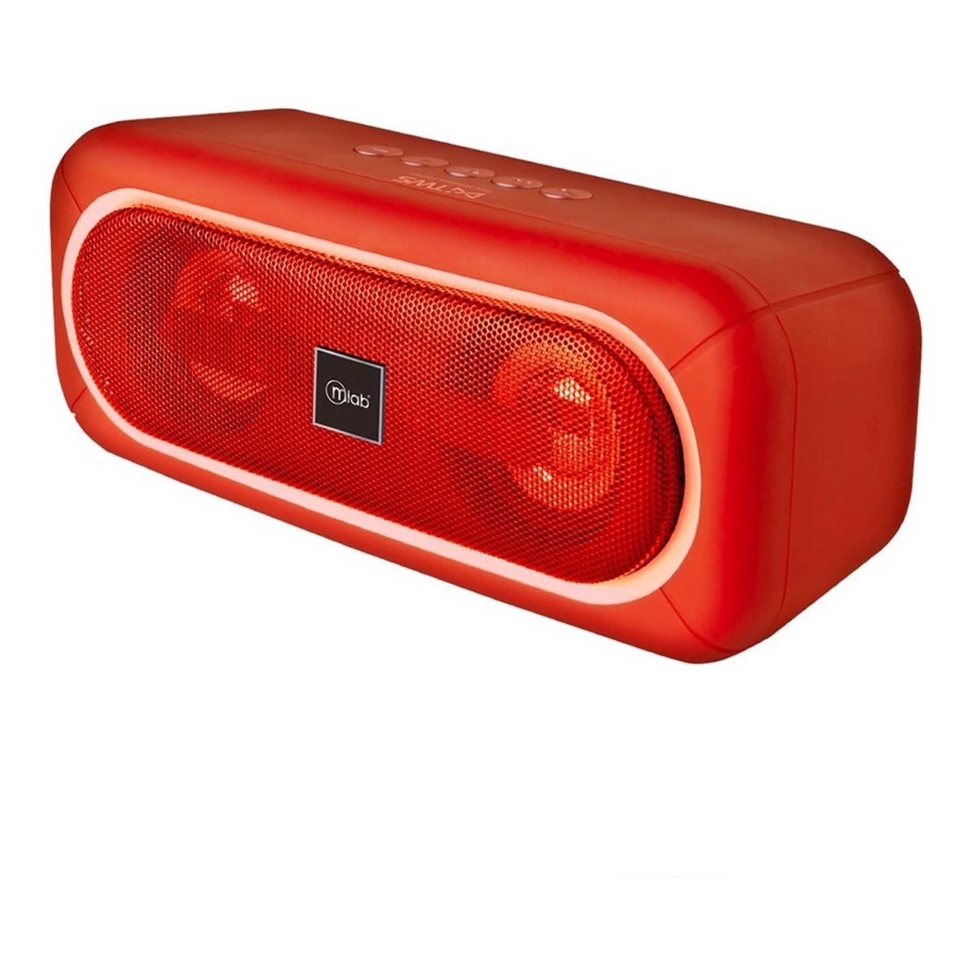Parlante Bluetooth Mlab Extrem Bass Tws 8908 Red