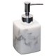thumbnail image 5 of Dispensador De Botellas Con Bomba De 230 Ml, Botella Vacía Recargable Para Loción, Blanco Y Negro, 5 of 5