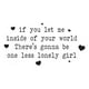 thumbnail image 1 of Decomural Justin Bieber Lonely Girl Song Lyrics WS-40819, 1 of 2