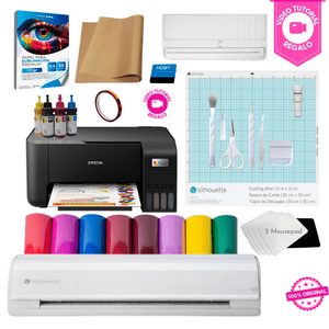 Silhouette America - Kit Cameo 5 Silhouette Epson 3210 + Full Insumos
