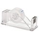 thumbnail image 1 of Dispensador de cinta acrílico JEFURE 13 × 5 × 6 cm con base antideslizante, 1 of 7