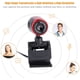 thumbnail image 3 of Cámara web de 360°, 2.0 con micrófono, cámara web HD de 16 MP con clip para micrófono, cámara para transmisión en vivo, cámara para videollamadas, cámara web para computadora, PC y portátiles, 3 of 7