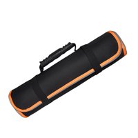 Ioensy - Bolsa De Herramientas Enrollable, Organizador De Almacenamiento, Bolso Con Borde Reflectante Para Mecánico, Borde Naranja