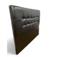thumbnail image 1 of Respaldo De Cama 2 Plazas Valencia Pu Negro, 1 of 3