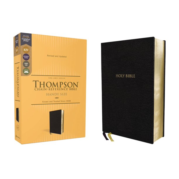 Biblia HarperCollins KJV – Sistema de Referencia en Cadena Thompson (tamaño práctico)