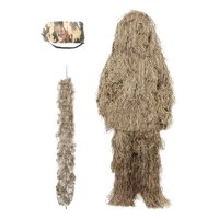 Ioensy - Niños Ghillie Traje Disfraz Combate Para Wargame Photography Forest Brown 140~160Cm