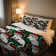 thumbnail image 1 of Christmas Cats Duvet Cover Set Thanksgiving Comfortable and Easy to Maintain, 1 of 1