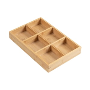 Bothyi - Bandeja De Bambú Para Servir Comida Y Refrigerios Para El Comedor Interior De Una Casa De Té.