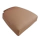 thumbnail image 4 of Elástico Spandex Comedor Funda Para Silla Cojín Para Asiento Funda Marrón, 4 of 5