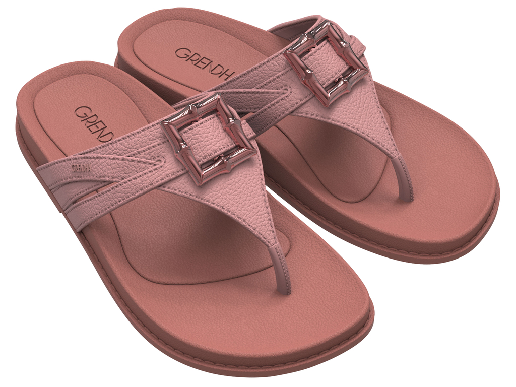 Sandalia Mujer Nude Abracar Grendha