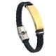 thumbnail image 2 of Pulsera Del Día De San Valentín Regalo Pulsera De Pareja Para La Playa Regalos De Cumplea?os Fiesta Oro Negro, 2 of 5
