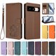 thumbnail image 3 of Funda Volteable tipo Billetera con Correa para Google Pixel 8, Marrón, 3 of 6