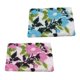 thumbnail image 1 of Juego De 2 Juegos De Alfombras Con Gancho De Pestillo, Alfombra Bordada, Flor Azul, Flor Rosa, 1 of 5