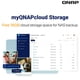 thumbnail image 2 of NAS QNAP TS-433eU-US 2.5GbE para montaje en rack, 29 cm, sin discos, 2 of 3