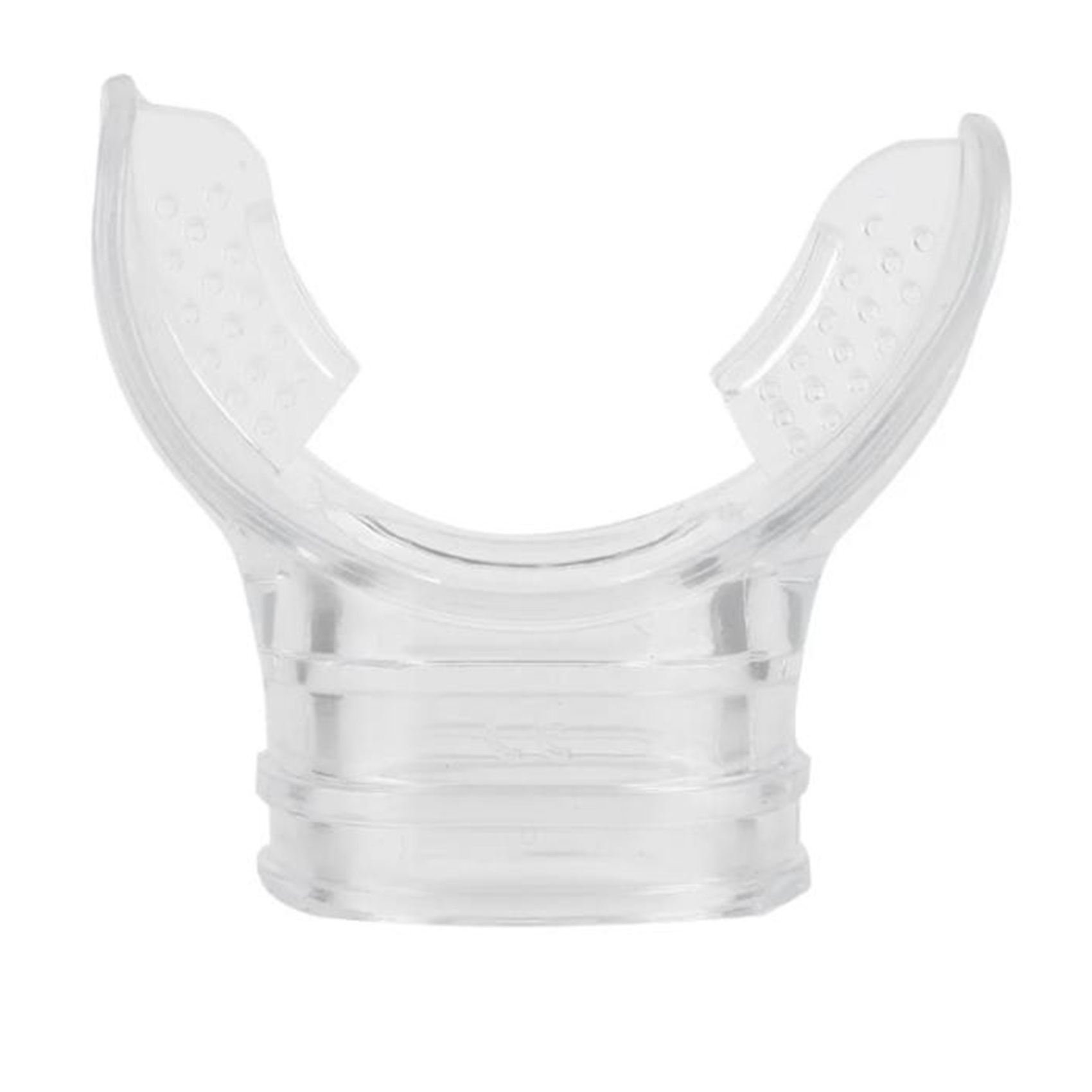 Go-Ocean - Boquilla Para Regulador Buceo Silicona Transparente