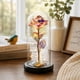 thumbnail image 2 of Planta Artificial Norcalway Rosa Galaxia Iluminada, 2 of 7