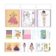 thumbnail image 4 of Princess Dress Up Activity Book Juguete Educativo Cambio De Disfraz Juego Para Niños 4 En 1 Rosa, 4 of 5