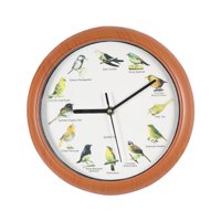 Magideal - Relojes De Pájaros Cantores, Reloj De Pájaro Con Sonido, Relojes De Pared Decorativos Minimalistas, Reloj Colgante, Decoración De Estanterías, Decorac